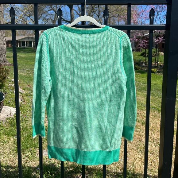 J Crew Waffle Weave Cashmere Sweater NWT - Picture 9 of 9